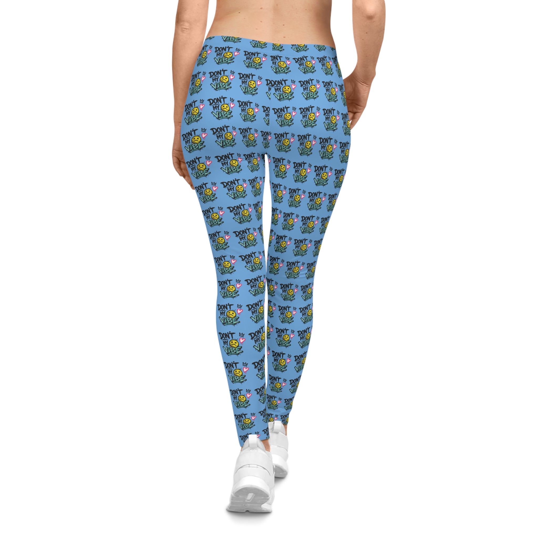 Graffiti "Don't Kill My Vibe" Women's Leggings