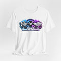 Vibe-nator DJ Turntable T-Shirt — Neon Music Festival Tee