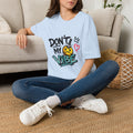 T-Shirt — Don't My Vibe Graffiti Smile Tee