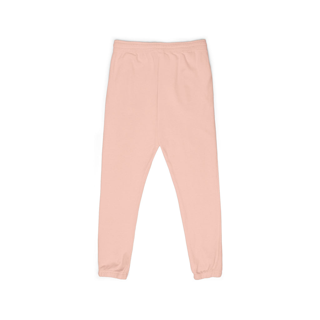 Embroidered 'Good Vibes' Cream Sweatpants — Cozy Casual Joggers