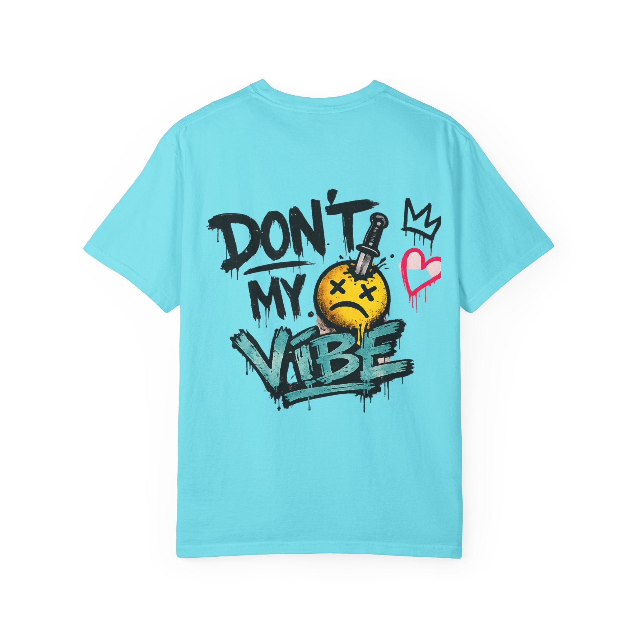 Vibe-o-nator DJ Turntable T-Shirt — Retro Neon Music Tee for DJs & Music Lovers