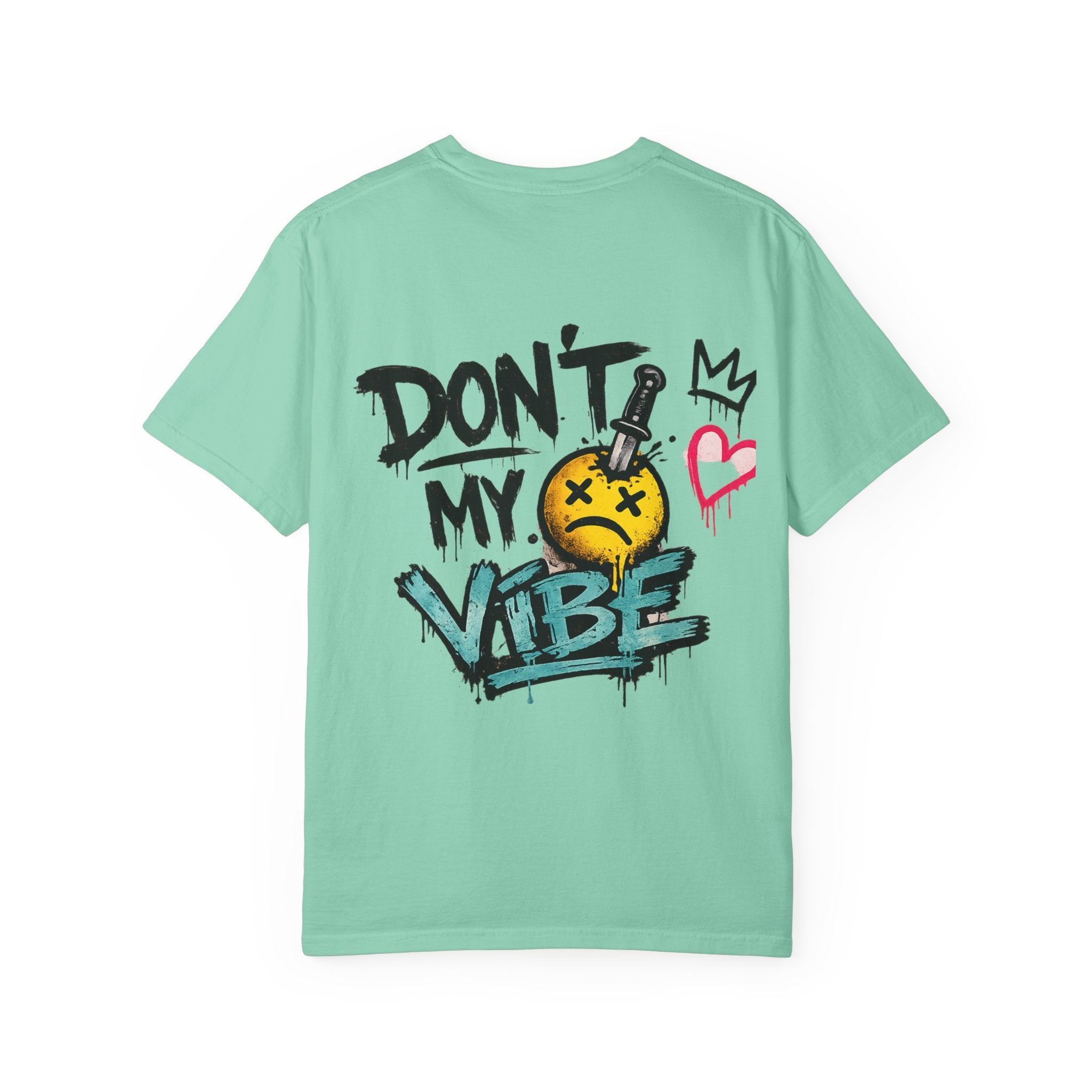 Vibe-o-nator DJ Turntable T-Shirt — Retro Neon Music Tee for DJs & Music Lovers
