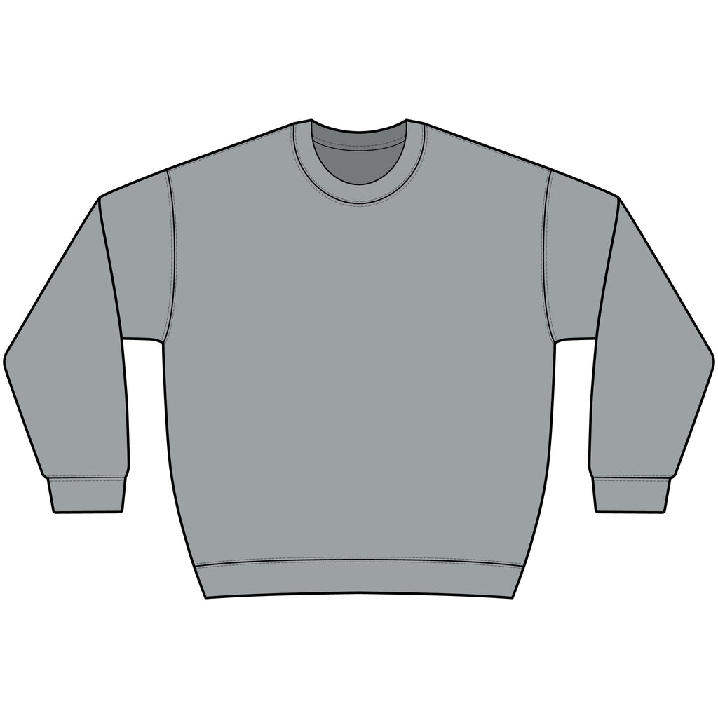 Fadeonator Hammer Maxweight Crewneck Sweatshirt — Heavyweight Gym Pullover for Weightlifters