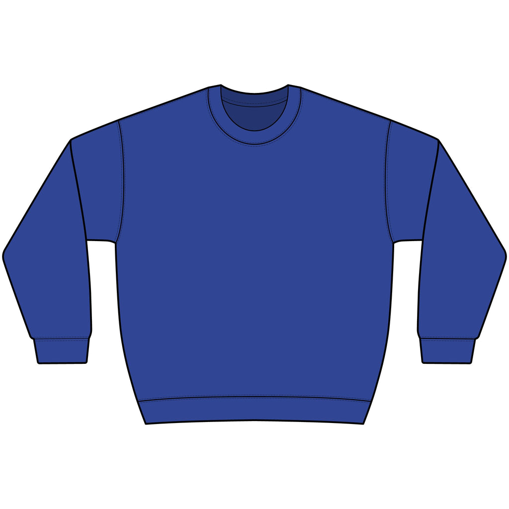 Fadeonator Hammer Maxweight Crewneck Sweatshirt — Heavyweight Gym Pullover for Weightlifters