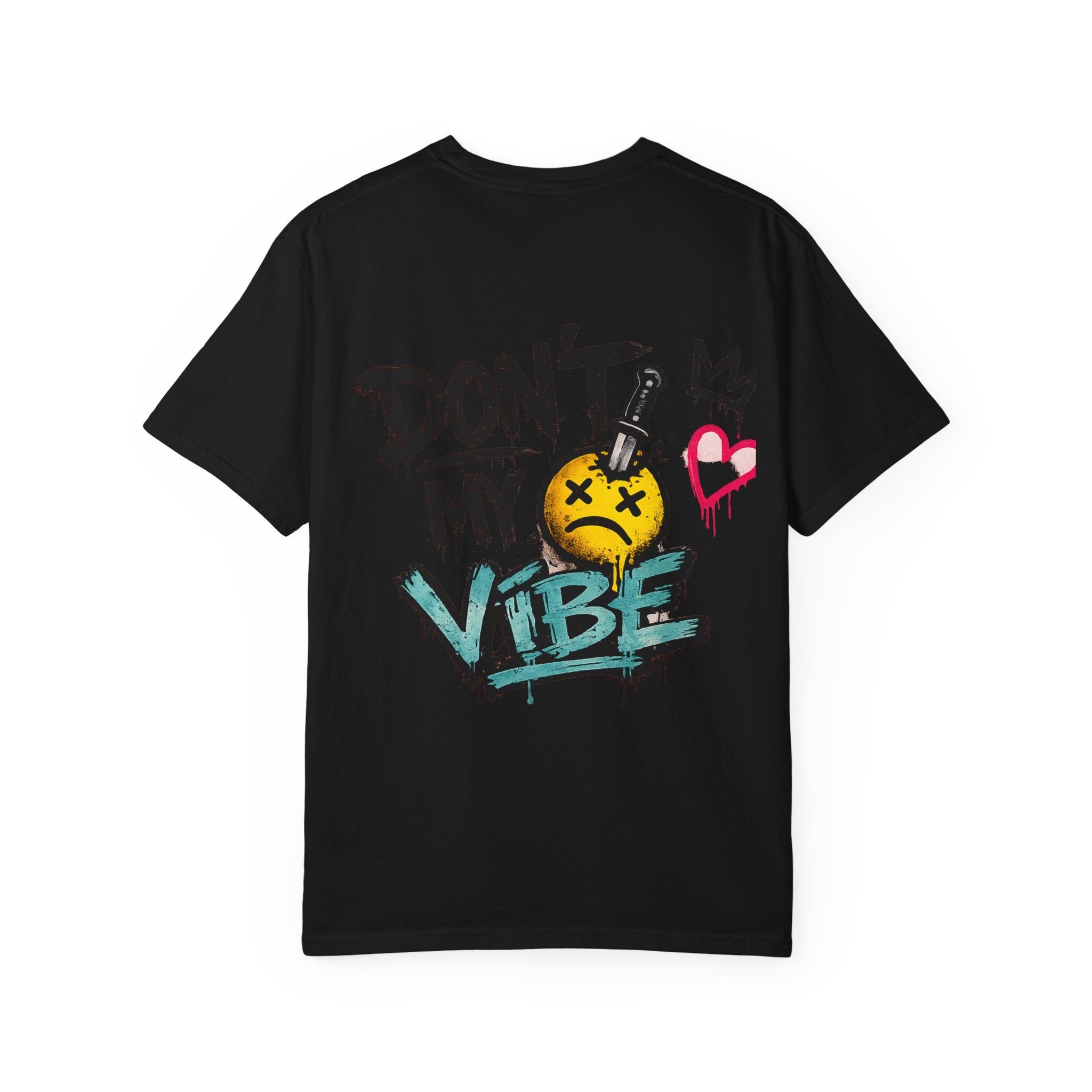 Vibe-o-nator DJ Turntable T-Shirt — Retro Neon Music Tee for DJs & Music Lovers