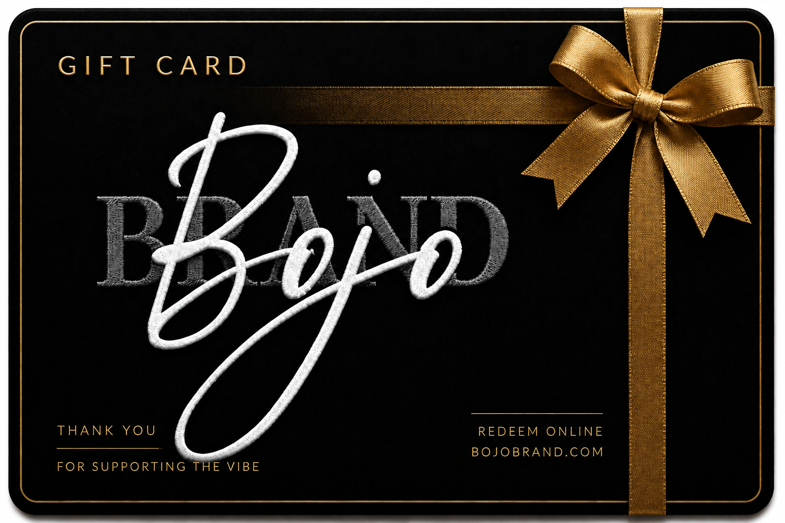 Bojo Btand Gift Card
