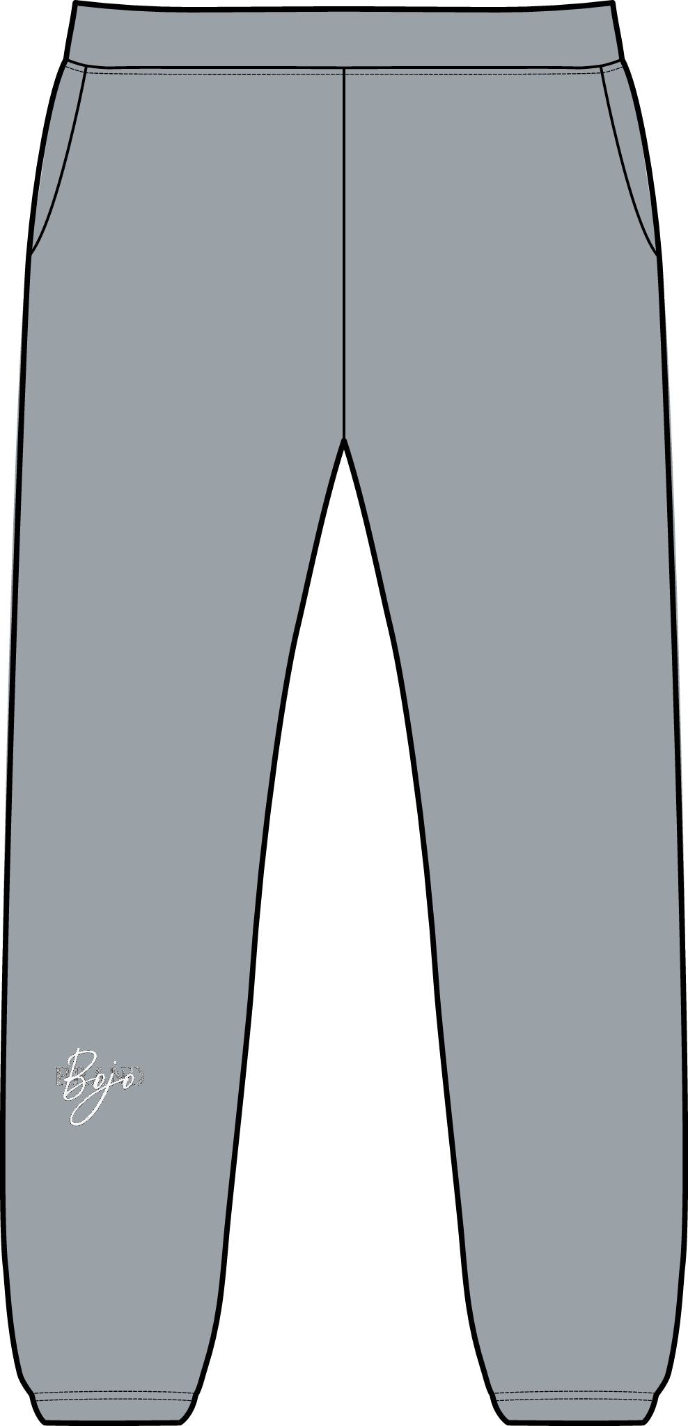 Embroidered 'Don't Sweat It' Casual Sweatpants — Midweight Pocket Joggers