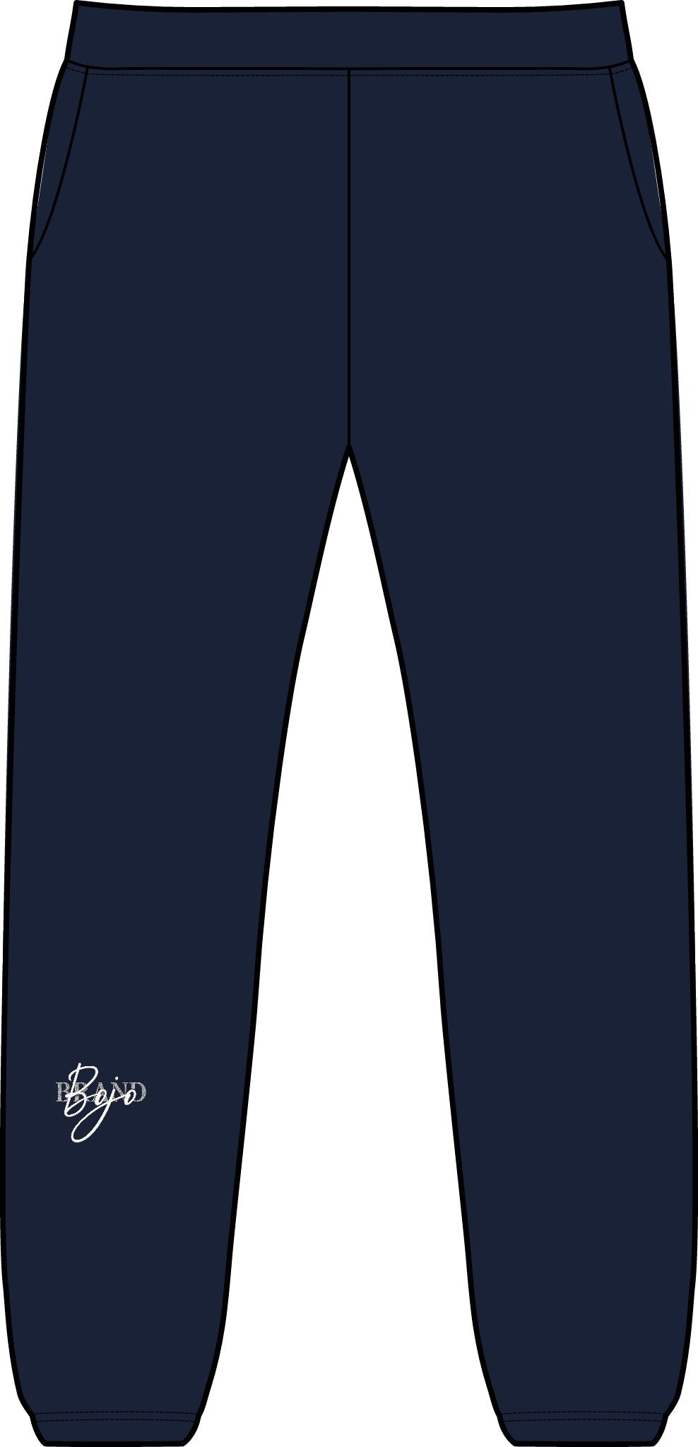 Embroidered 'Don't Sweat It' Casual Sweatpants — Midweight Pocket Joggers