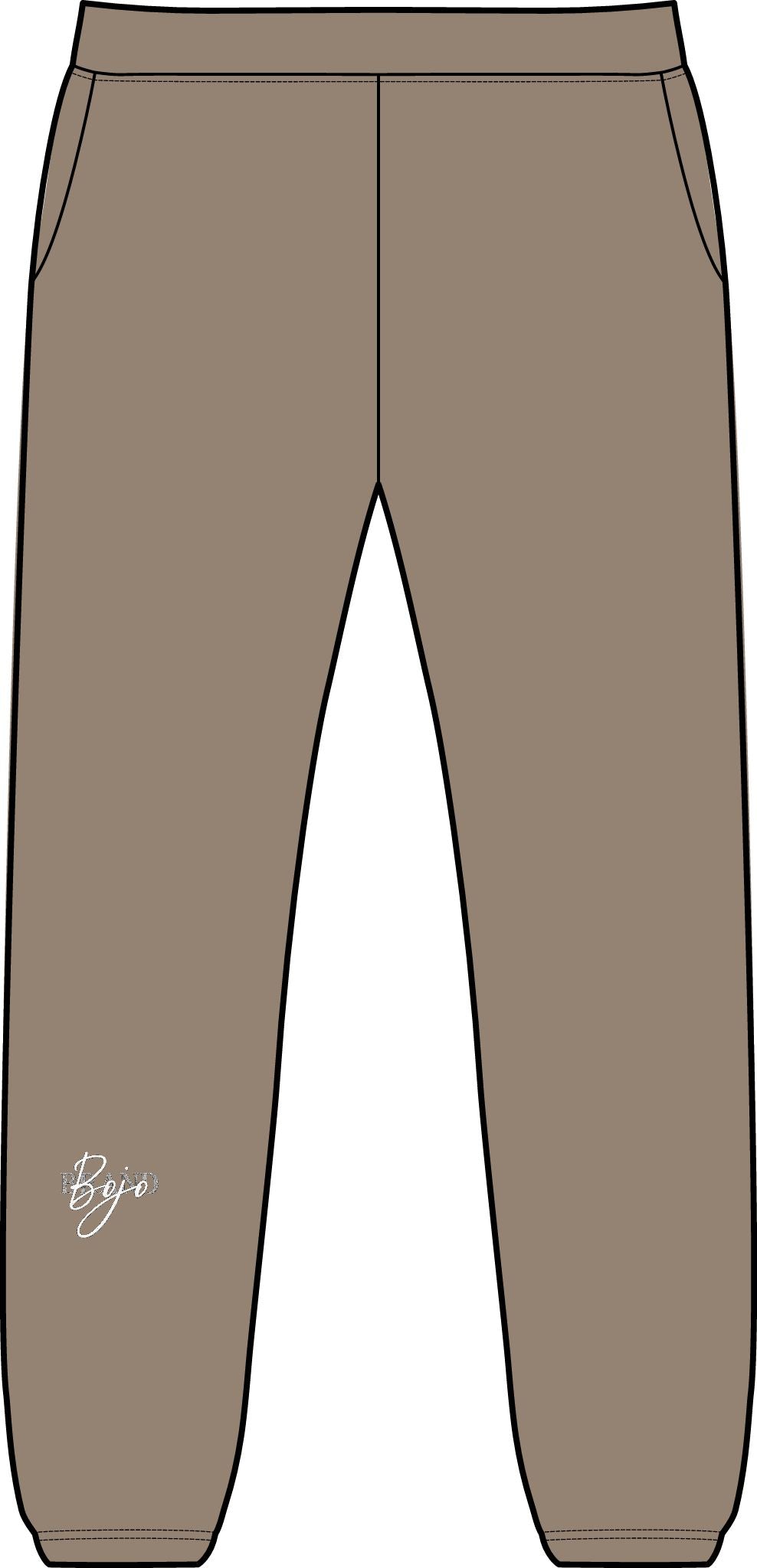Embroidered 'Don't Sweat It' Casual Sweatpants — Midweight Pocket Joggers