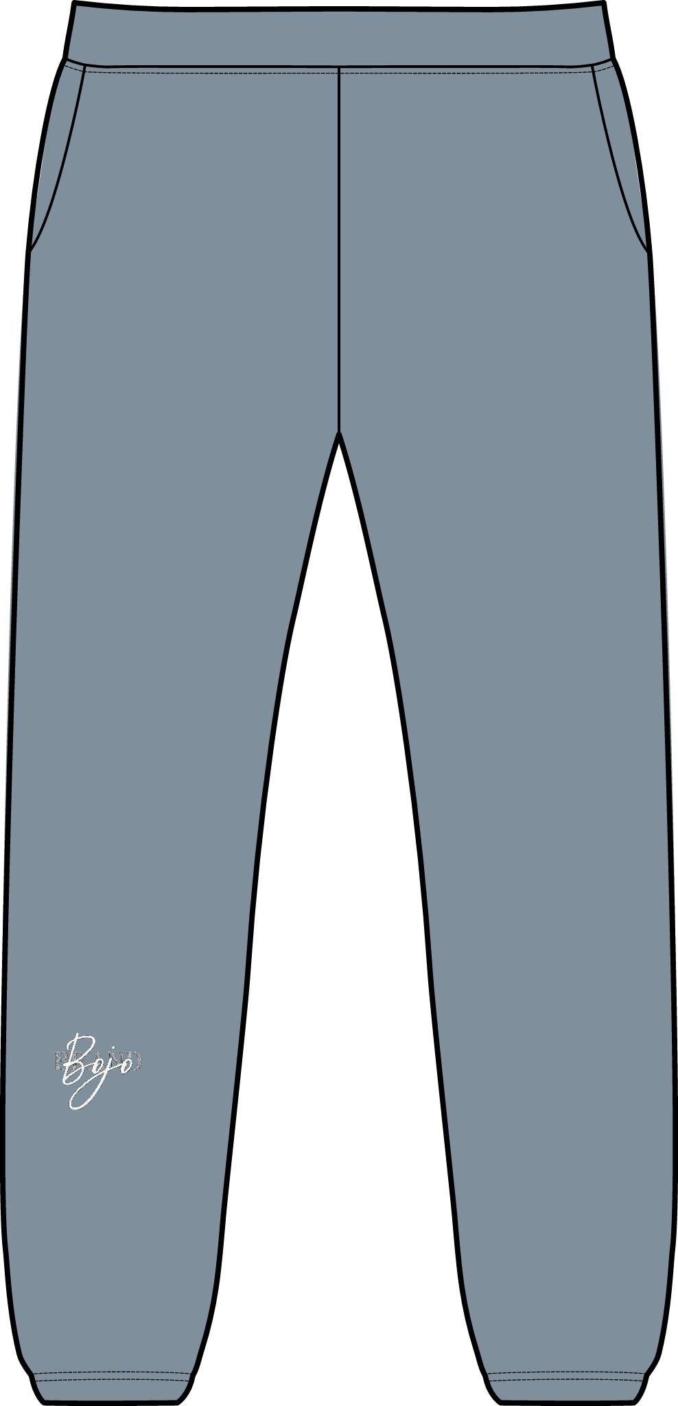 Embroidered 'Don't Sweat It' Casual Sweatpants — Midweight Pocket Joggers