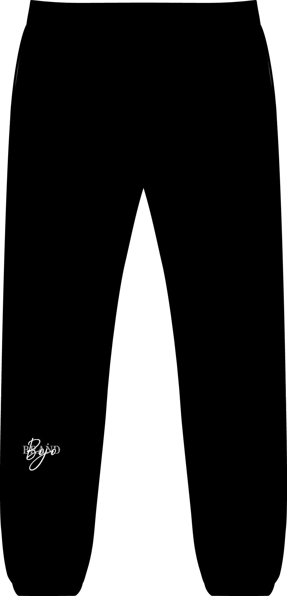 Embroidered 'Don't Sweat It' Casual Sweatpants — Midweight Pocket Joggers