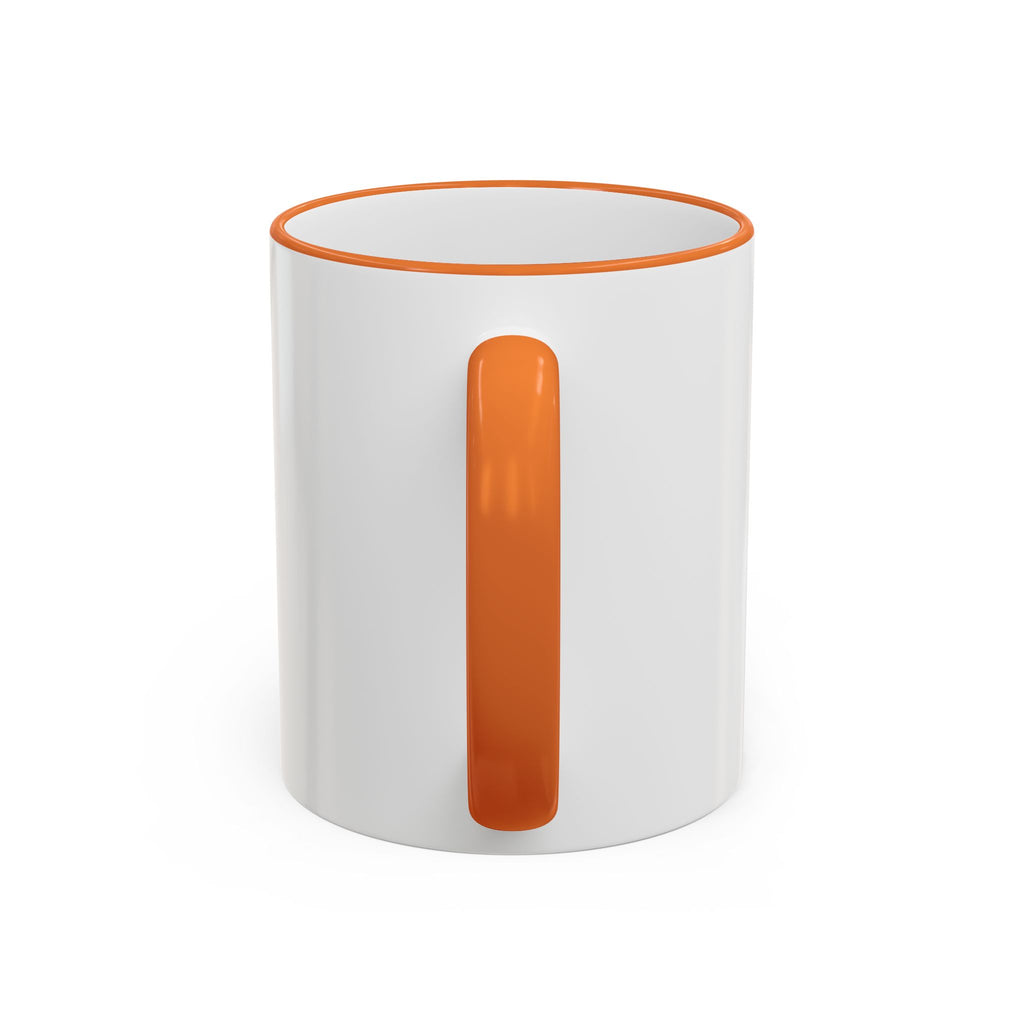 Vibe‑nator DJ Vinyl Graphic Accent Rim Mug (11oz/15oz)