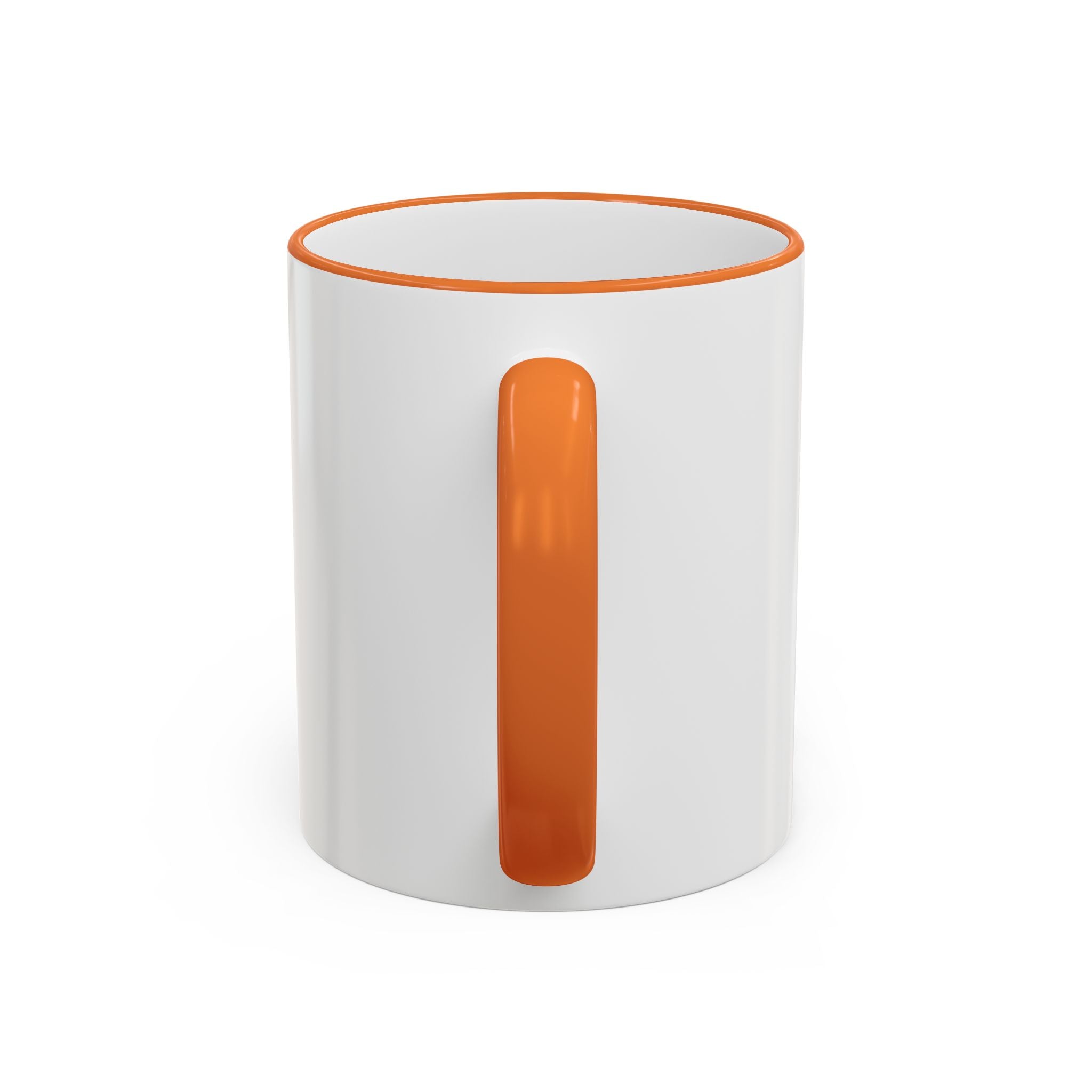 Vibe‑nator DJ Vinyl Graphic Accent Rim Mug (11oz/15oz)