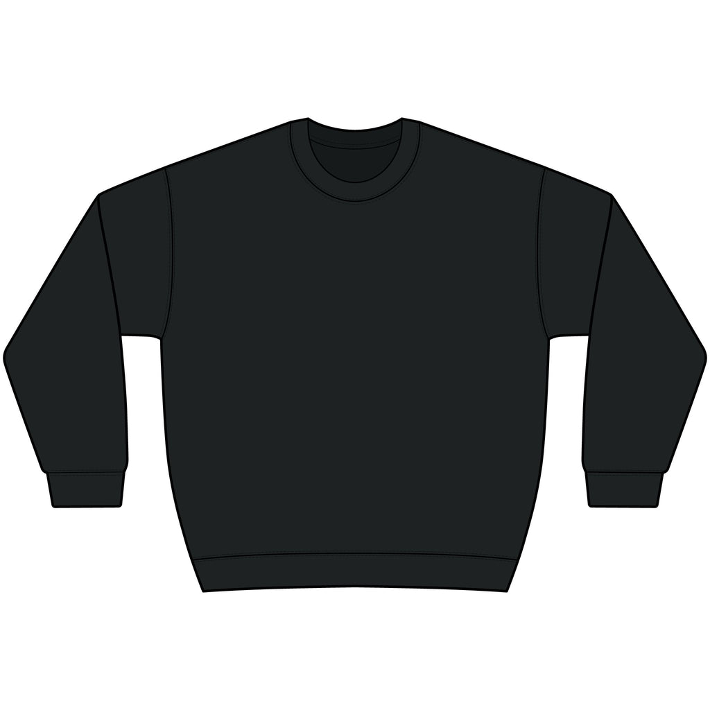 Fadeonator Hammer Maxweight Crewneck Sweatshirt — Heavyweight Gym Pullover for Weightlifters