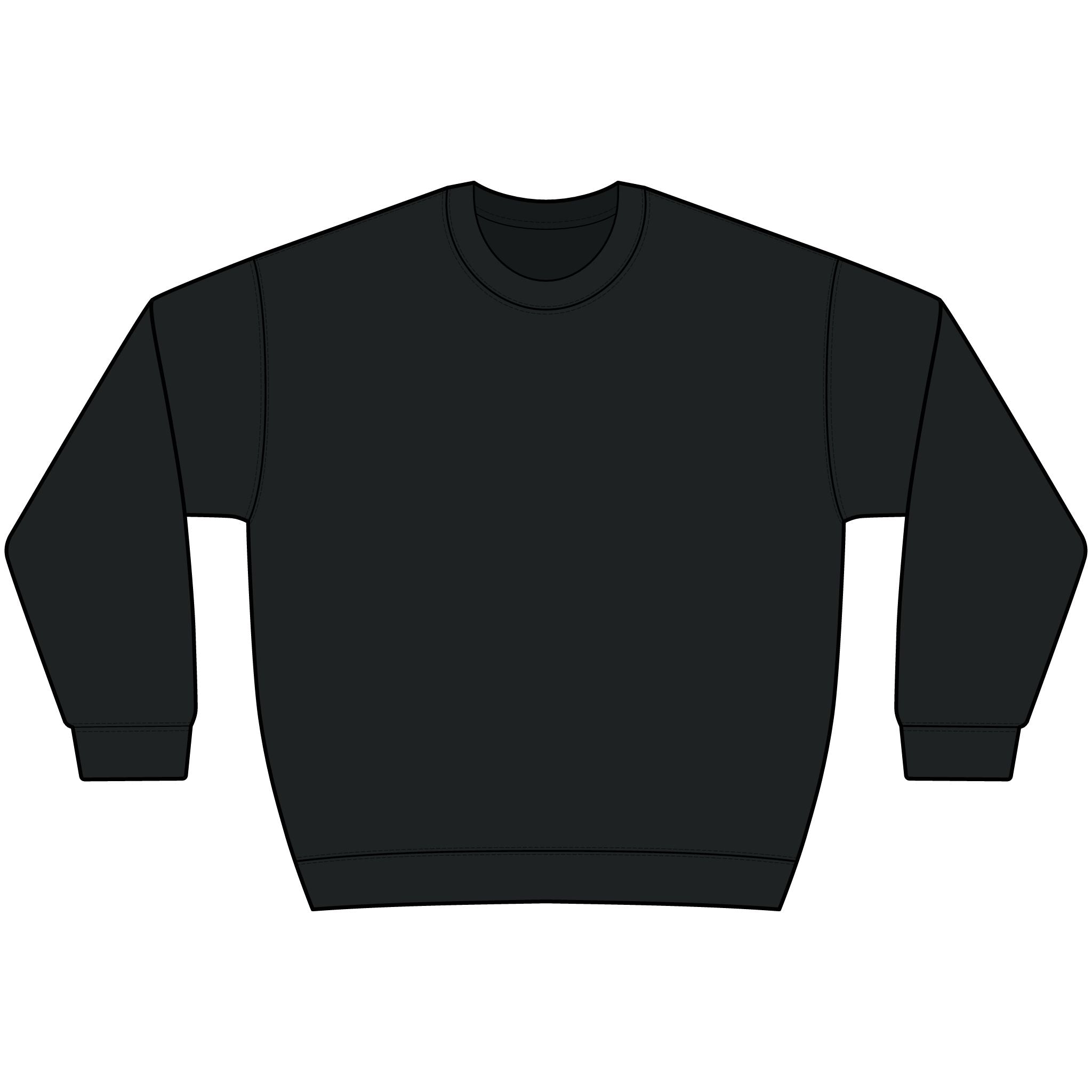 Fadeonator Hammer Maxweight Crewneck Sweatshirt — Heavyweight Gym Pullover for Weightlifters