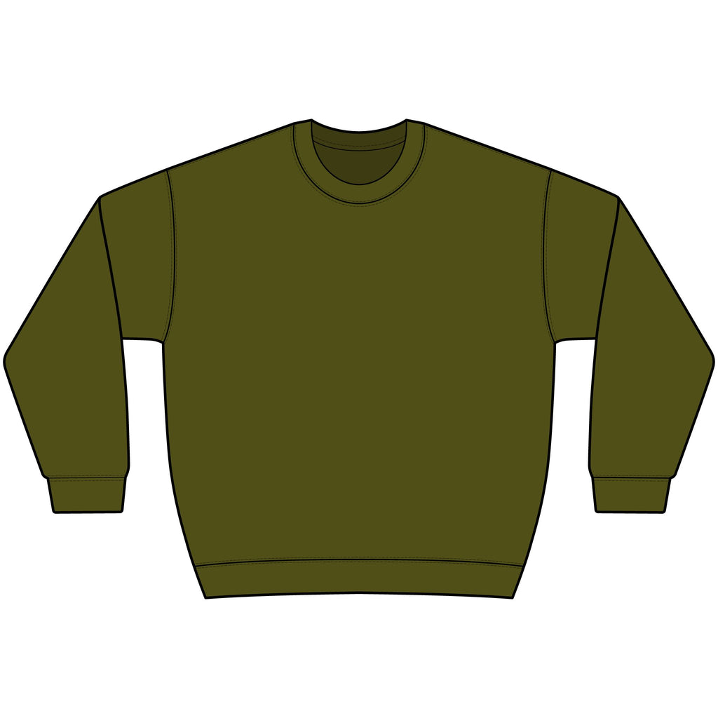 Fadeonator Hammer Maxweight Crewneck Sweatshirt — Heavyweight Gym Pullover for Weightlifters