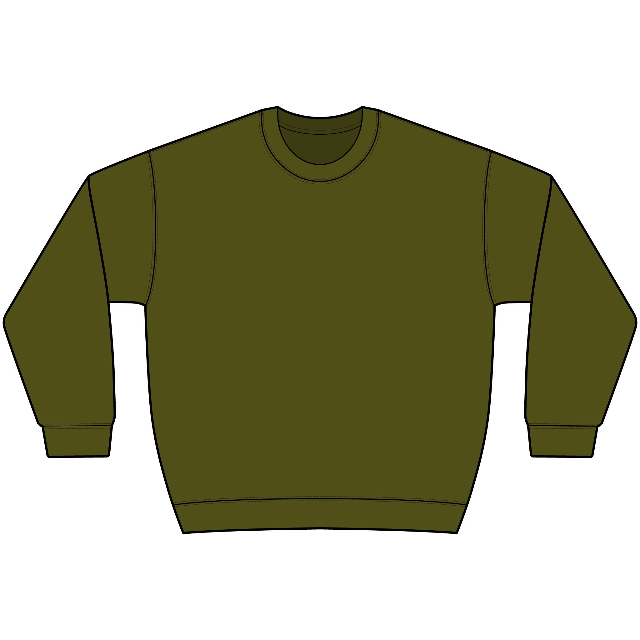 Fadeonator Hammer Maxweight Crewneck Sweatshirt — Heavyweight Gym Pullover for Weightlifters