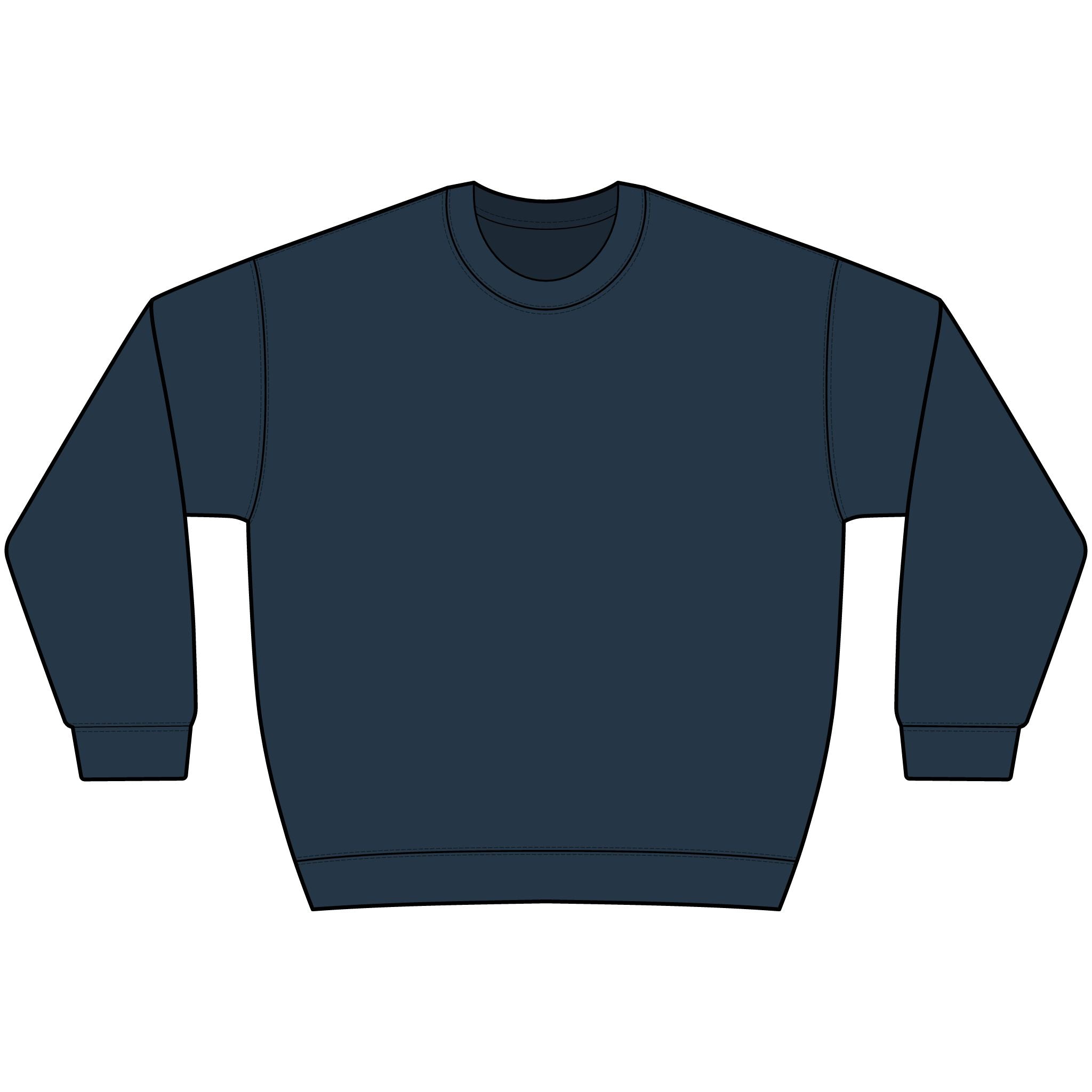 Fadeonator Hammer Maxweight Crewneck Sweatshirt — Heavyweight Gym Pullover for Weightlifters
