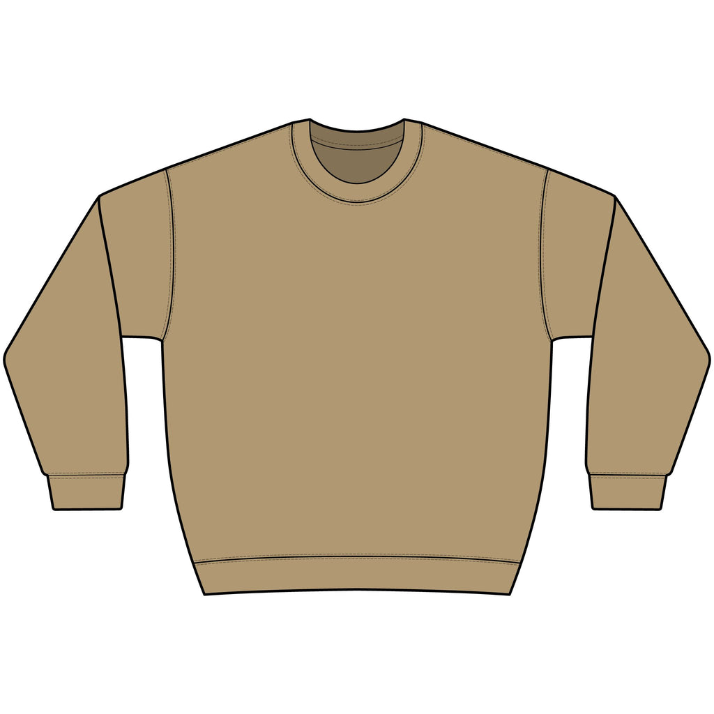 Fadeonator Hammer Maxweight Crewneck Sweatshirt — Heavyweight Gym Pullover for Weightlifters
